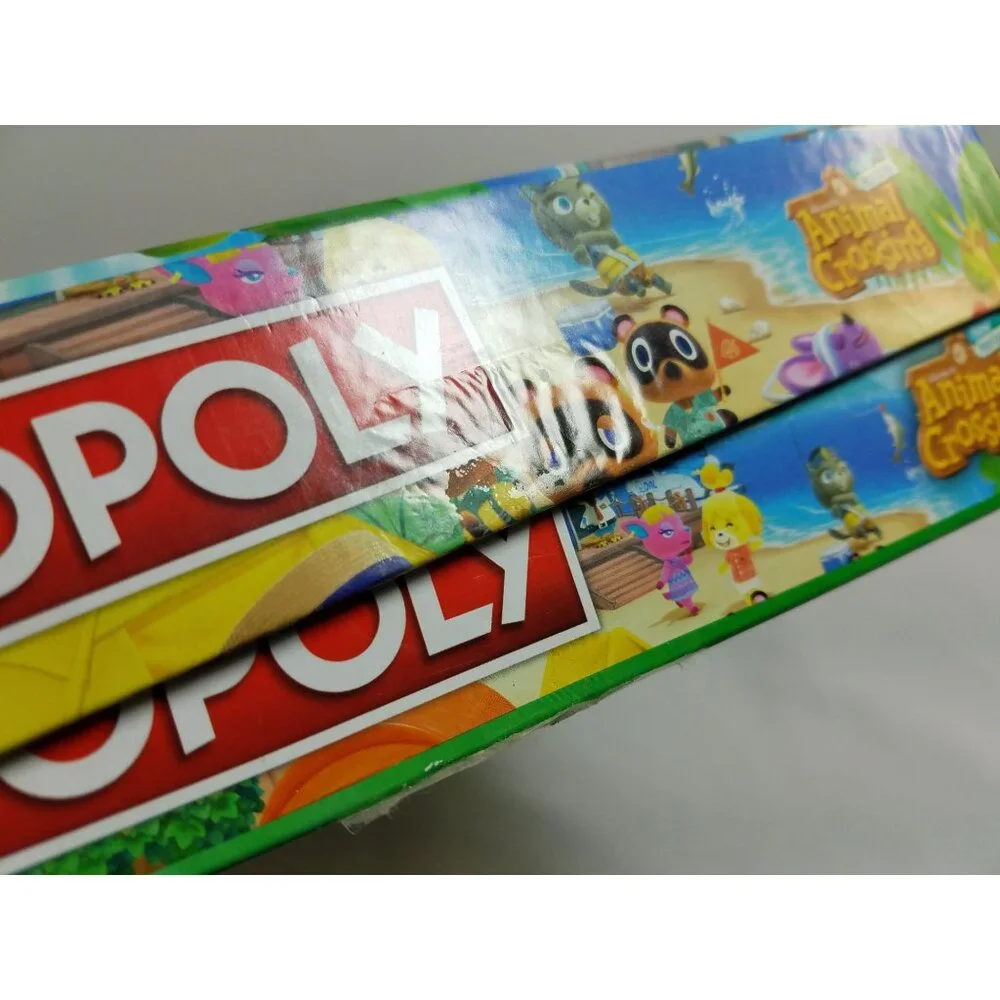 Monopoly Animal Crossing Edition Board Game Kids Video Game Collectible